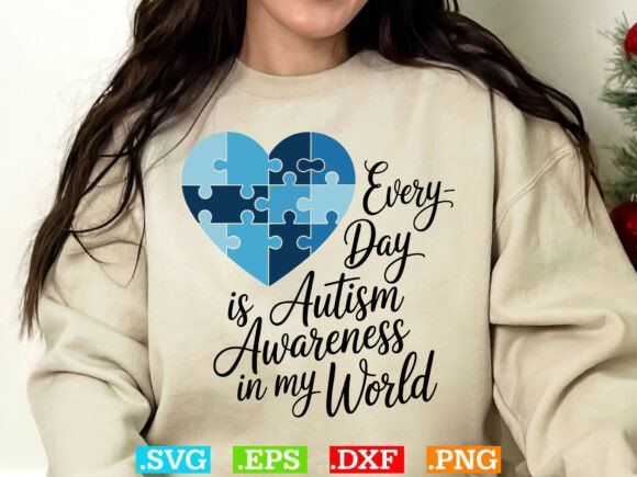Autism Svg Design for T-Shirt Graphics
