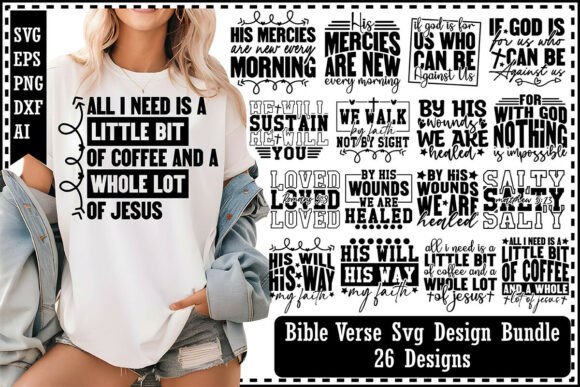 Bible Verse Svg Design Bundle