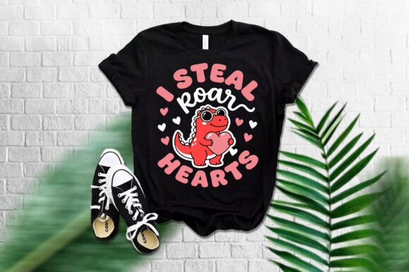 I STEAL HEART T-Shirt Design Graphics