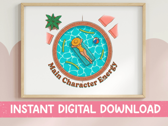 Main Character Energy Pool Design Graphics