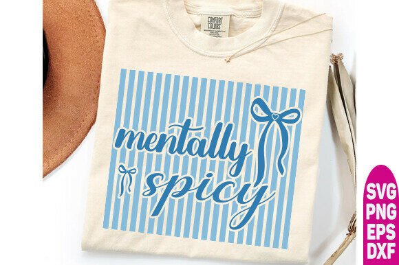 Mentally Spicy Typography Design, Retro